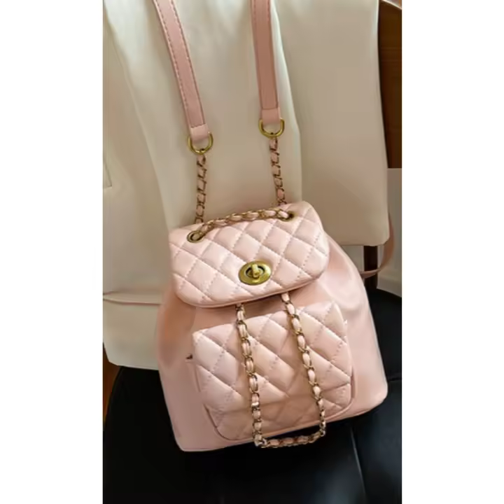 2025 Primavera Nueva Mochila De Moda, Mochila Pequeña De Cadena Ligera De Viaje - 1