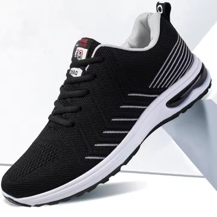 Zapatos de Moda para Hombres Suela Suave de Flyknit Upper Zapatillas Deportivas Casuales - 1