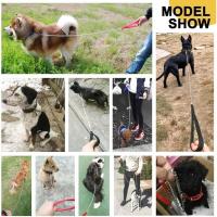 Correa para perros medianos y grandes, metal duradero con mango acolchado suave, cadena a prueba de mordeduras para Pitbull - details 5