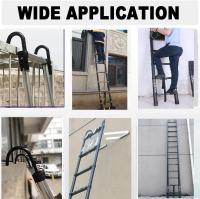 Escalera Telescópica Portátil de Aluminio 6,2m, 2 Ganchos, 15 Peldaños, Antideslizante, Multiusos, Carga de 150kg Mejoras del Hogar Herramientas - details 18