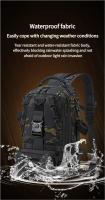 Bolsa táctica de Montañismo al aire libre, mochila deportiva de expansión con múltiples enchufes de camuflaje, para acampar, senderismo, ciclismo, pesca, pequeña - details 2