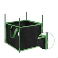 Bolsa cuadrada de crecimiento hortícola de plántulas ETA deportiva no tejida, cubo para plantar plantas de jardín interior y exterior - details 4