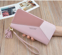 Cartera larga de cuero para mujer, tarjetero de mano con cremallera para teléfono, monedas, regalo de Navidad - details 1