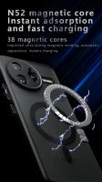 Protector magnético a prueba de golpes con textura de cuero mate para Xiaomi Poco Pro, F7 Ultra, funda para teléfono móvil - details 8