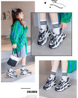 Zapatillas de correr de piel para niños, Zapatos deportivos casuales, resistentes al desgaste para niñas - details 5