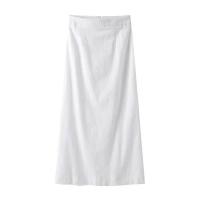 OUWU- Conjunto de bolsillos para mujer, cierre de botón superior sin mangas, falda larga con abertura, tres conjuntos elegantes de 2 piezas de moda para verano - details 3