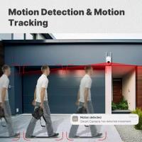 Cámara de seguridad inteligente Tuya WiFi de 3MP compatible con red RJ45 inalámbrica y con cable IP65 seguimiento de movimiento impermeable noche a todo Color - details 4