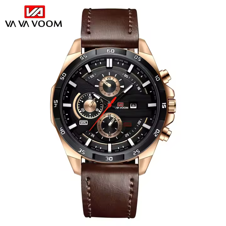 Reloj deportivo casual de cuarzo calendario nuevo reloj de hombre - 1