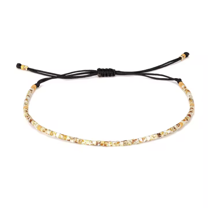 Pulseras de Amistad Hechas a Mano Cuerda Delgada con Cuentas Miyuki para Mujeres Hombres - 1