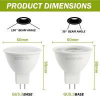Bombillas de Punto LED MR16 Lámpara GU5.3 de 3W a 7W AC 110V 220V DC 12V - details 2