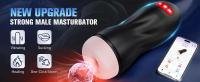 Leten APP Control automático masculino succión Mastubator vibración calefacción masturbación taza bolsillo Coño Real Vagina adultos juguetes sexuales para hombre - details 1