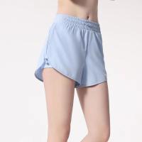 Aloyoga yoga shorts verano mujeres falso dos piezas anti-caminante casual secado rápido transpirable deportes fitness pantalones de entrenamiento - details 5