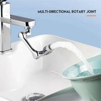Extensor 1080 °   Grifo de agua giratorio, rociador con boquilla, mezclador de baño Universal, aireador, 2 modos de pulverización, grifo de fregadero de cocina - details 10