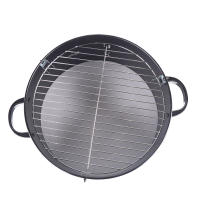 Barril de Parrilla 3-en-1 Ajustable 84cm, Red de Carbono, Termómetro, Doble Capa para Estofado - details 4
