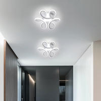 Lámpara de Techo LED Goeco Moderna Luz de Techo Floral de 22W Iluminación Interior Nórdica - details 12
