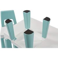 Polipropileno Resistente y Duradero, Blanco y Verde Bosque, H490/ 540 x L780 x P500mm - details 3