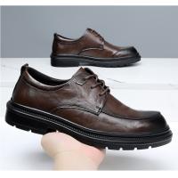 Zapatos de cuero de alta gama de cuero puro nuevo vestido de negocios de cuero transpirable casual - details 19