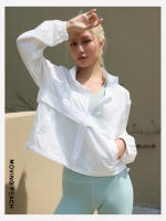 Chaqueta deportiva de melocotón móvil para mujer, cortavientos ligero a prueba de viento para exteriores, senderismo, Camping, cuello simulado, correr, BSJ - details 5