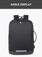 Mochila De Negocios impermeable para hombre, bolsa reflectante para ordenador portátil de 15,6 pulgadas, con carga USB, multifun - details 28