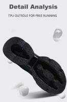 Zapatillas de ocio versátiles para hombre, zapatos deportivos ligeros y cómodos para caminar, zapatos para correr con hoja de grafiti a la moda, calzado masculino - details 25