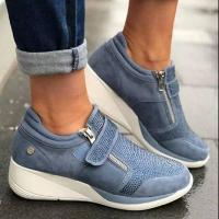 Zapatillas de deporte informales europeas y americanas para mujer, suela gruesa ligera, zapatillas para correr, nuevo estilo - details 4