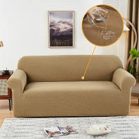 Funda de sofá Jacquard impermeable para sala de estar, cubierta de sofá ajustable, elástica, 4 asientos - details 8