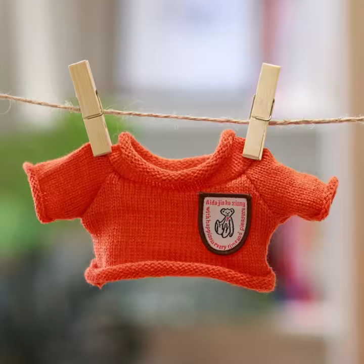 LaLafanfan-pato amarillo de peluche para perro, accesorios de juguete, ropa para muñeca - 1