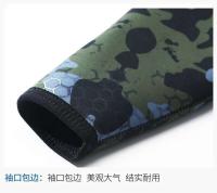 Nuevo traje de neopreno de 5mm con capucha de fisión de manga larga de 3mm 2 piezas de neopreno sumergible traje de neopreno de camuflaje para hombres - details 10