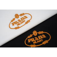Camisa de manga corta con logotipo frontal de moda de verano de alta calidad, camiseta holgada de algodón puro para hombre, nuevo accesorio de camisa informal estilo pareja - details 11