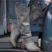 Botas nuevas de invierno 40-43 botas de caballero altas de gran tamaño zapatos de mujer - details 2