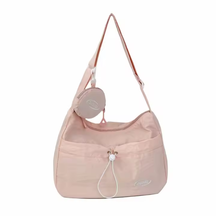 Bolso de hombro de nailon de secado rápido, bolso cruzado de secado rápido Harajuku, monedero, bolso de mensajes de estilo coreano con monedero de viaje - 1