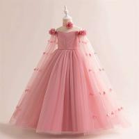 Elegante Vestido de Baile de Tul Diseño de Flores de Esponja para Bodas y Fiestas - details 15