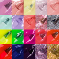 Juego de 40 esmaltes de uñas en gel de larga duración, 36 colores, clásico, básico, para todas las estaciones, lámpara UV, esmalte de uñas en gel, color rojo blanco brillante con 4 capas base en gel, capa superior con brillo mate - details 5