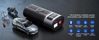 Inflador Ruedas Coche 5200mAh, Compresor Aire Portatil 150PSI,con LCD Digital y LED,Apto para Coches,Motos,Bicicletas y Pelotas - details 0