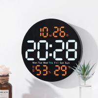 Reloj Digital de Pared Grande con Función de Cuento Regresivo Ideal para Hogar, Dormitorio, Oficina - details 0