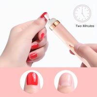 Kit de taladro eléctrico HB para uñas, Conjunto de manicura y pedicura recargable por USB con motor de alta velocidad, 4 - details 3