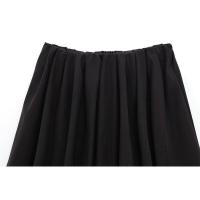 - Smooth Balloon Mini Women, Falda corta casual con cintura alta elástica para mujer - details 6