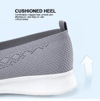 Zapatillas Deportivas de Malla Transpirable para Mujer Zapatos Planos Ligeros con Suela Suave y Cualcetines - details 6