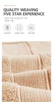 Toalla de algodón para baño, toalla facial fuerte, absorbente, suave, sin caída, caja engrosada para adultos, dos paquetes - details 3