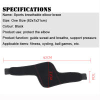 2Pcs Sports Compression Elbow Support Brace Adjustable Training Elbow Wrap Arm Band for Golfer, Bursitis, Tendonitis, Joint Pain - details 16