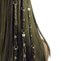 28 Uds. Anillo para el pelo con forma de mariposa, candados para rastas, Clips de Metal para puños, cuentas para rastas, trenzas sucias doradas y plateadas, tubos para trenzas de pelo - details 2