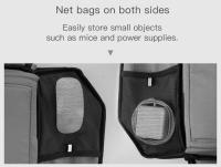 Mochila de viaje multifuncional para hombre, bolsa impermeable antirrobo para ordenador portátil de 15 pulgadas con recarga USB mejorada - details 12