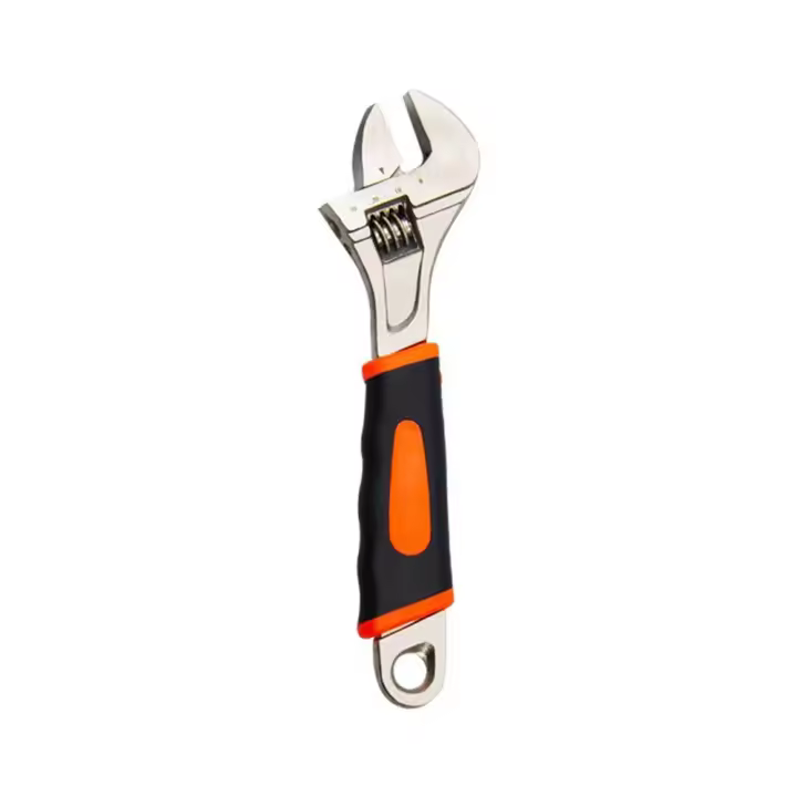 Llave ajustable versátil de 8-12 pulgadas, llave de boca grande a prueba de herrumbre de diámetro abierto, multifunción, alta dureza - 1