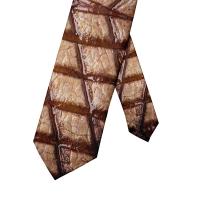 Corbata con diseño de estilo de carne de 8cm, corbata ajustable estrecha con estampado de comida caliente, corbata interesante atada a mano con estampado de comida de carne, camisa para hombre - details 12