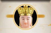 Adorno de Buda rey tibetano de resina, accesorios Feng Shui, escultura de estatua para decoración del hogar y sala de estar, 1 Uds. - details 5
