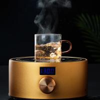 Taza de agua de vidrio transparente con asa, taza de té, leche, café, cerveza, jugo, bebidas, Kungfu, vasos de cocina, 1PC - details 5