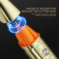 Cortadora de pelo profesional 5 en 1, cortadora de pelo eléctrica, maquinilla de afeitar resistente al agua, Barba, cuerpo, Máquina para cortar cabello para hombres, carga USB - details 1