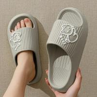 Zapatillas de verano antideslizantes Plataforma de baño con dibujo de oso - details 17