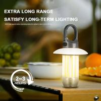 2PCS Linterna de Camping, linterna de doble luz blanca cálida, 5 modos, luz LED para acampar, linterna portátil para exteriores, luz para tienda de campaña para escalar y hacer senderismo - details 9