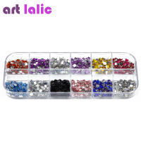 Diamantes de imitación cuadrados en forma de corazón para decoración de uñas, gemas de cristal con funda para puntas acrílicas, Gel UV, 3000 piezas - details 2